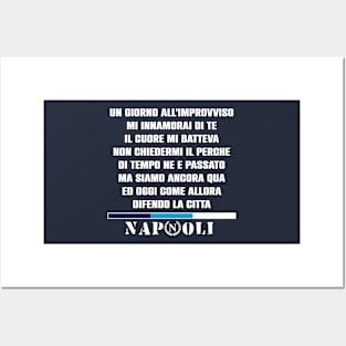 Napoli singing Posters and Art